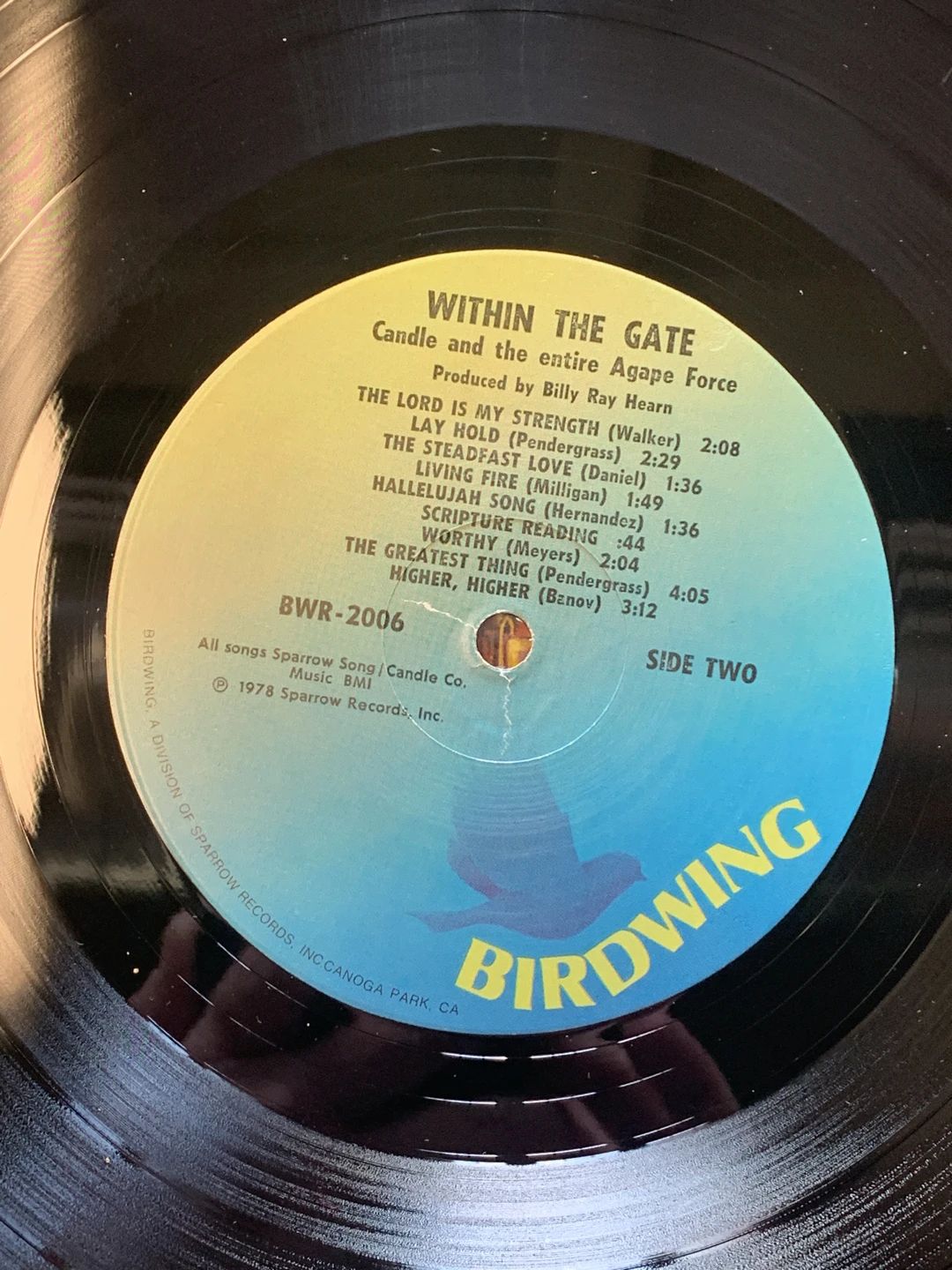 Candle (3)|Agape Force – Within The Gate (1978, Birdwing Records)