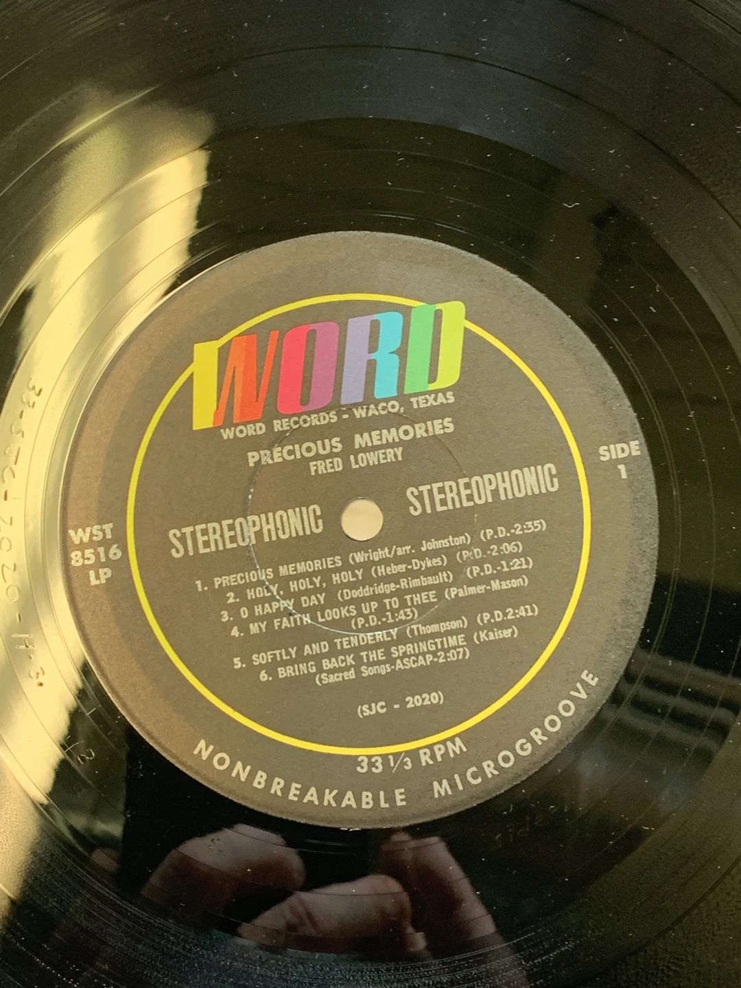 Fred Lowery (2) – Precious Memories (Word)