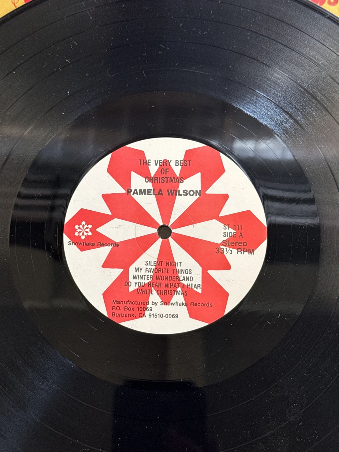 Pamela Wilson – The Very Best Of Christmas (1984, Snowflake Records (2))