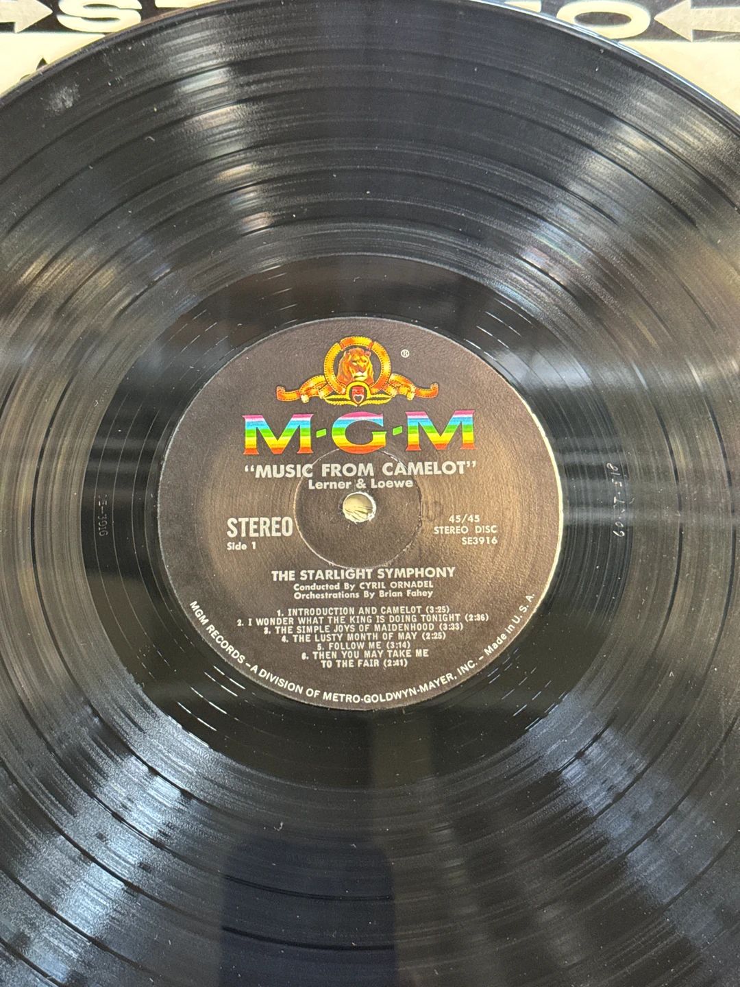 Cyril Ornadel|The Starlight Symphony – Gone With The Wind - The Music From The MGM Motion Picture Release (1961, MGM Records)