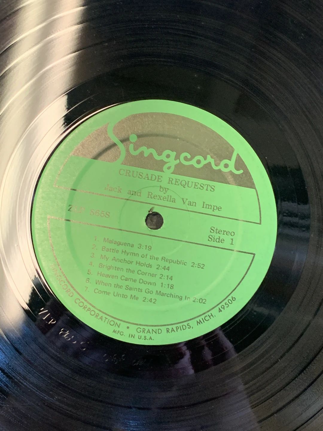 Jack Van Impe|Rexella Van Impe – Crusade Requests (1972, Singcord)