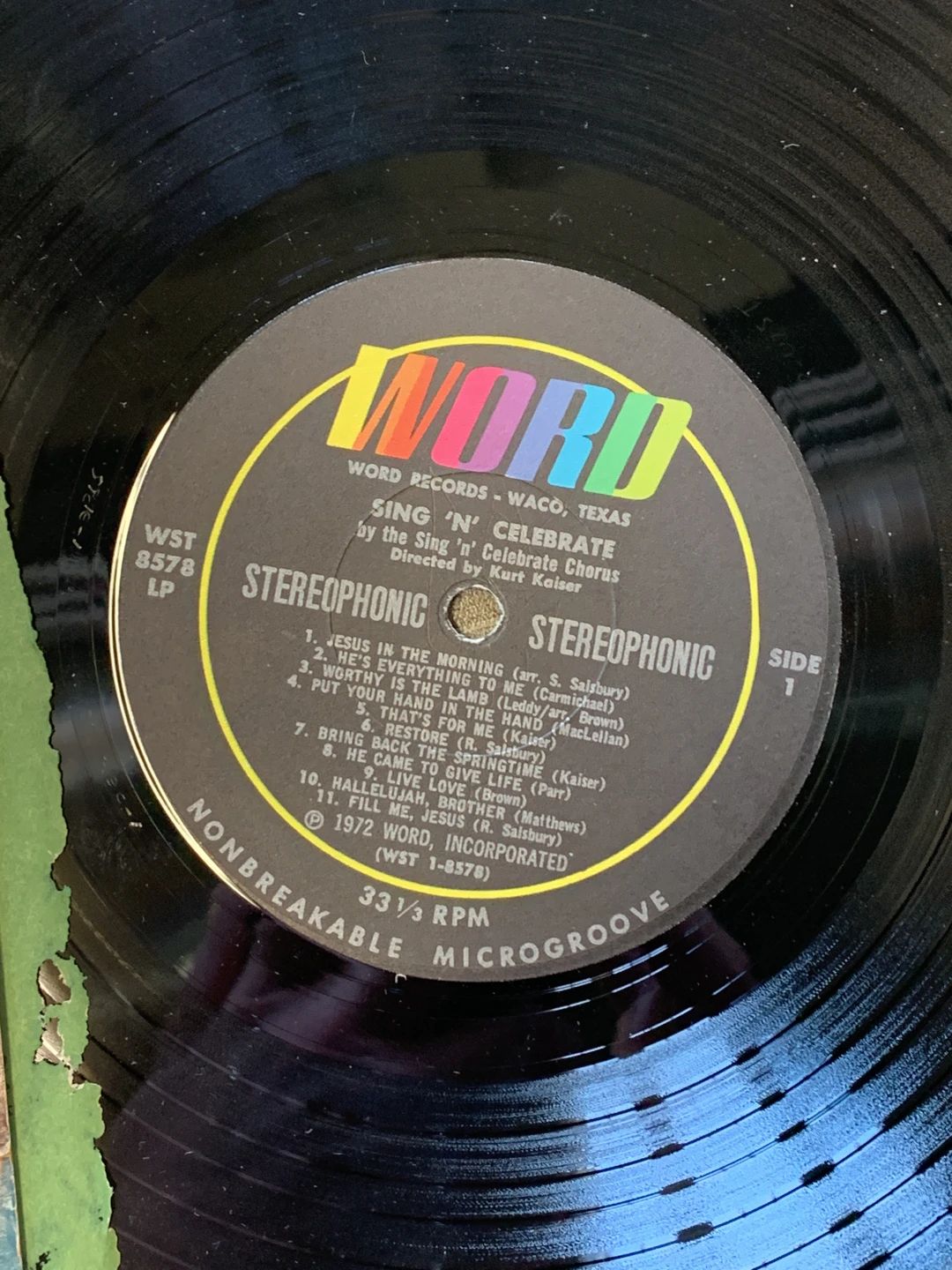 Sing 'n' Celebrate Chorus – Sing 'n' Celebrate (A Double Album Singalong) (1972, Word)