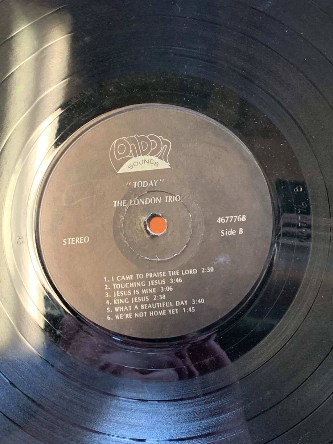 London Trio, The – Today (1994, Apple Records)