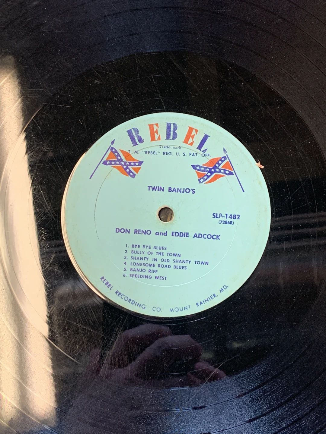 Eddie Adcock|Don Reno – The Sensational Twin Banjos Of Eddie Adcock And Don Reno (Rebel Records (3))