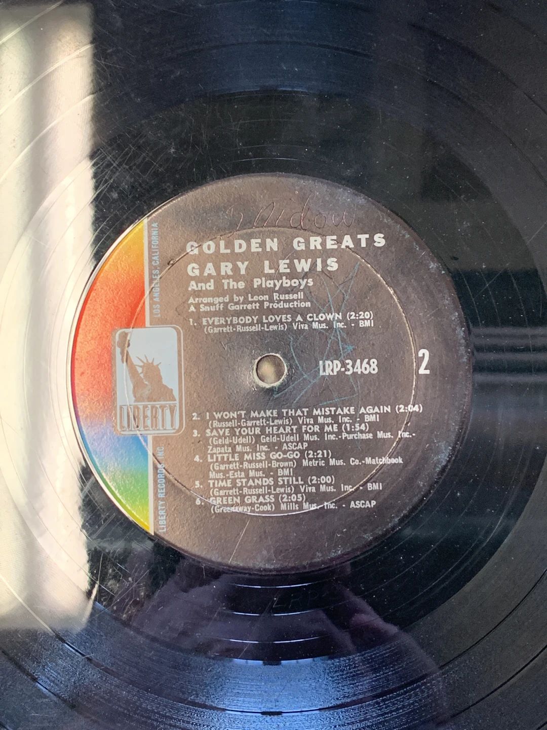 Gary Lewis & The Playboys – Golden Greats (1966, Liberty)