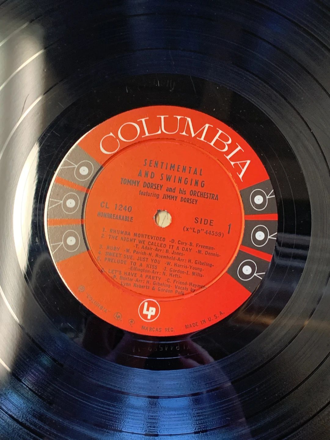 Tommy Dorsey And His Orchestra|Jimmy Dorsey – Sentimental And Swinging (1959, Columbia)