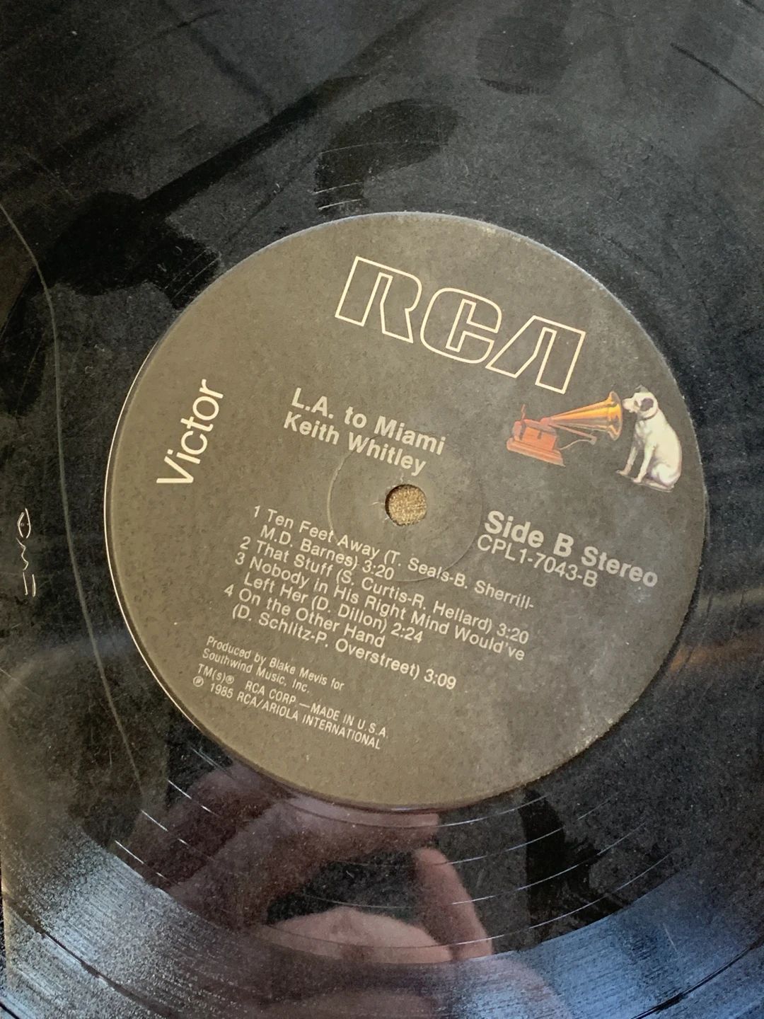 Keith Whitley – L.A. To Miami (1986, RCA)