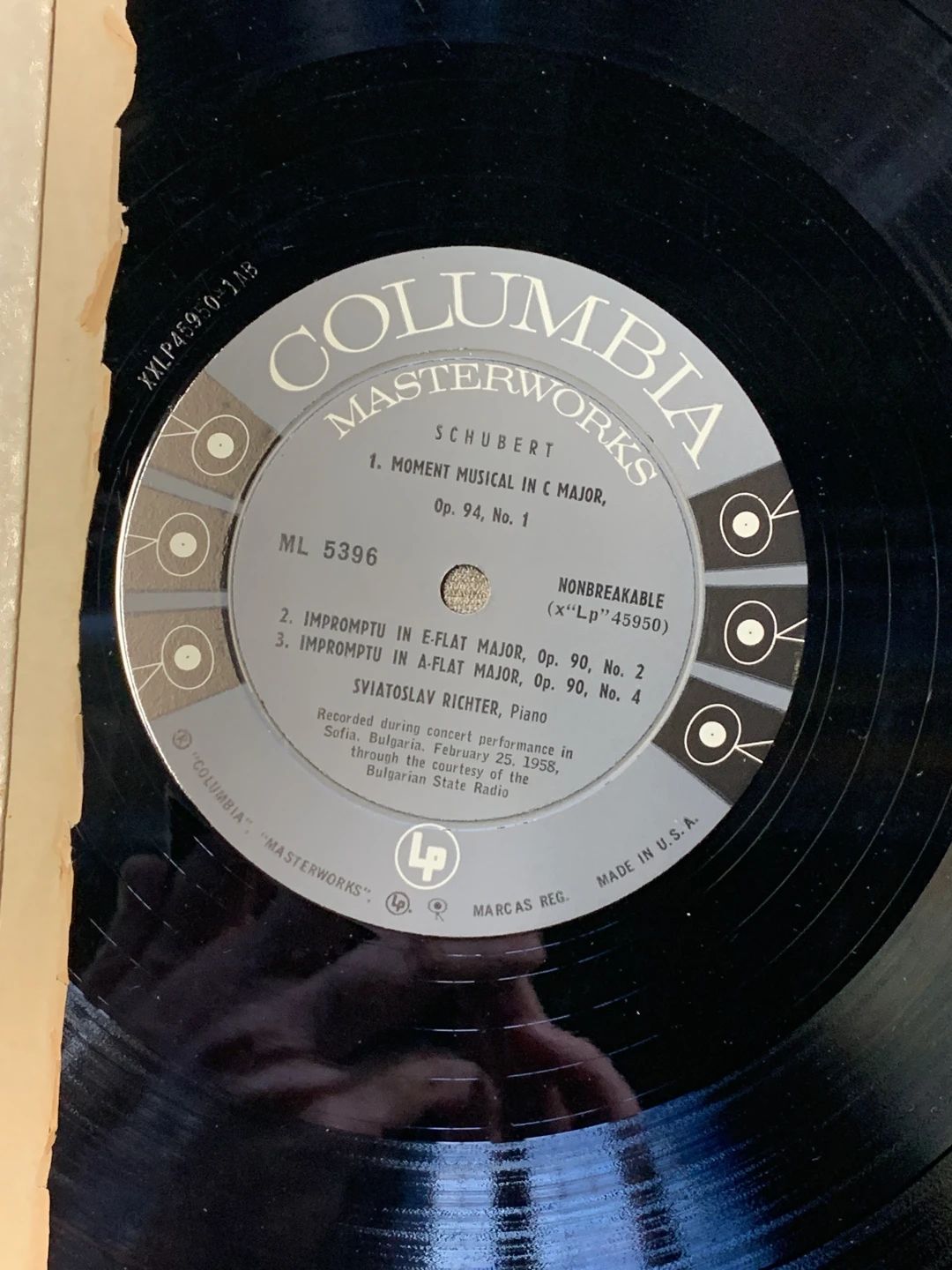 Sviatoslav Richter|Franz Schubert – Impromptus / Moment Musical (1992, Monitor Records (2))