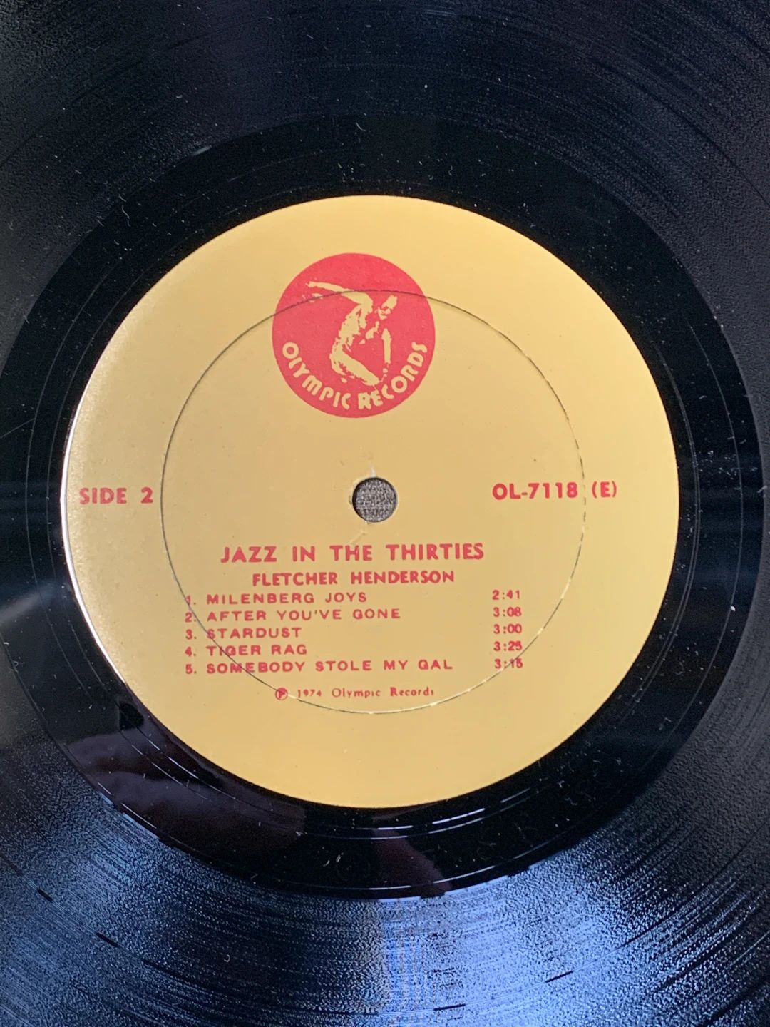 Fletcher Henderson – Harlem In The Thirties (1974, Olympic Records (4))