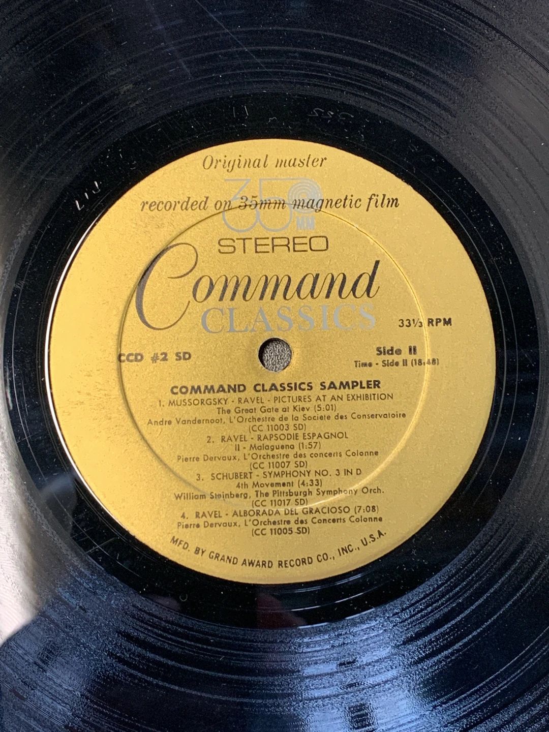 Various – Command Classics Sampler (1964, Command)