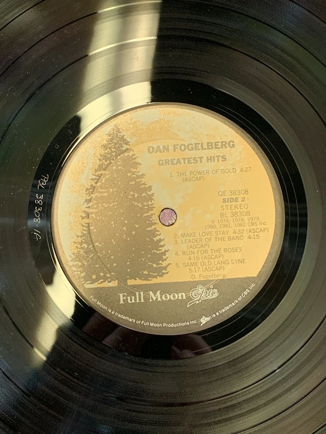 Dan Fogelberg – Greatest Hits (1982, Full Moon)