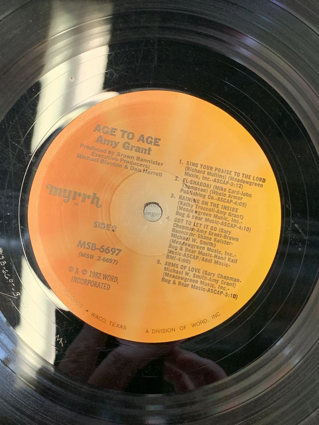 Amy Grant – Age To Age (1982, Myrrh)