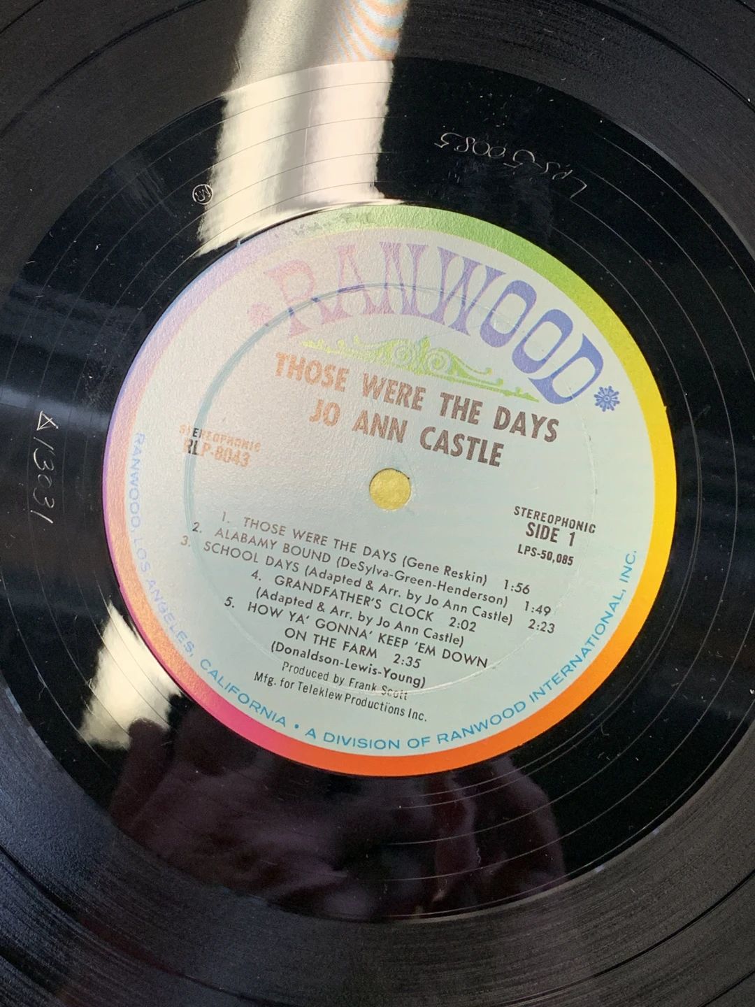 Jo Ann Castle – Those Were The Days (1968, Ranwood)