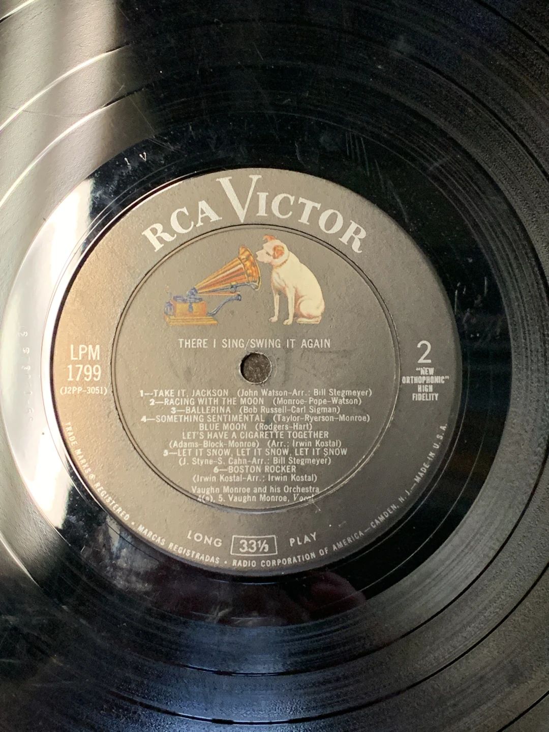 Vaughn Monroe And His Orchestra – There I Sing / Swing It Again (1958, RCA Victor)