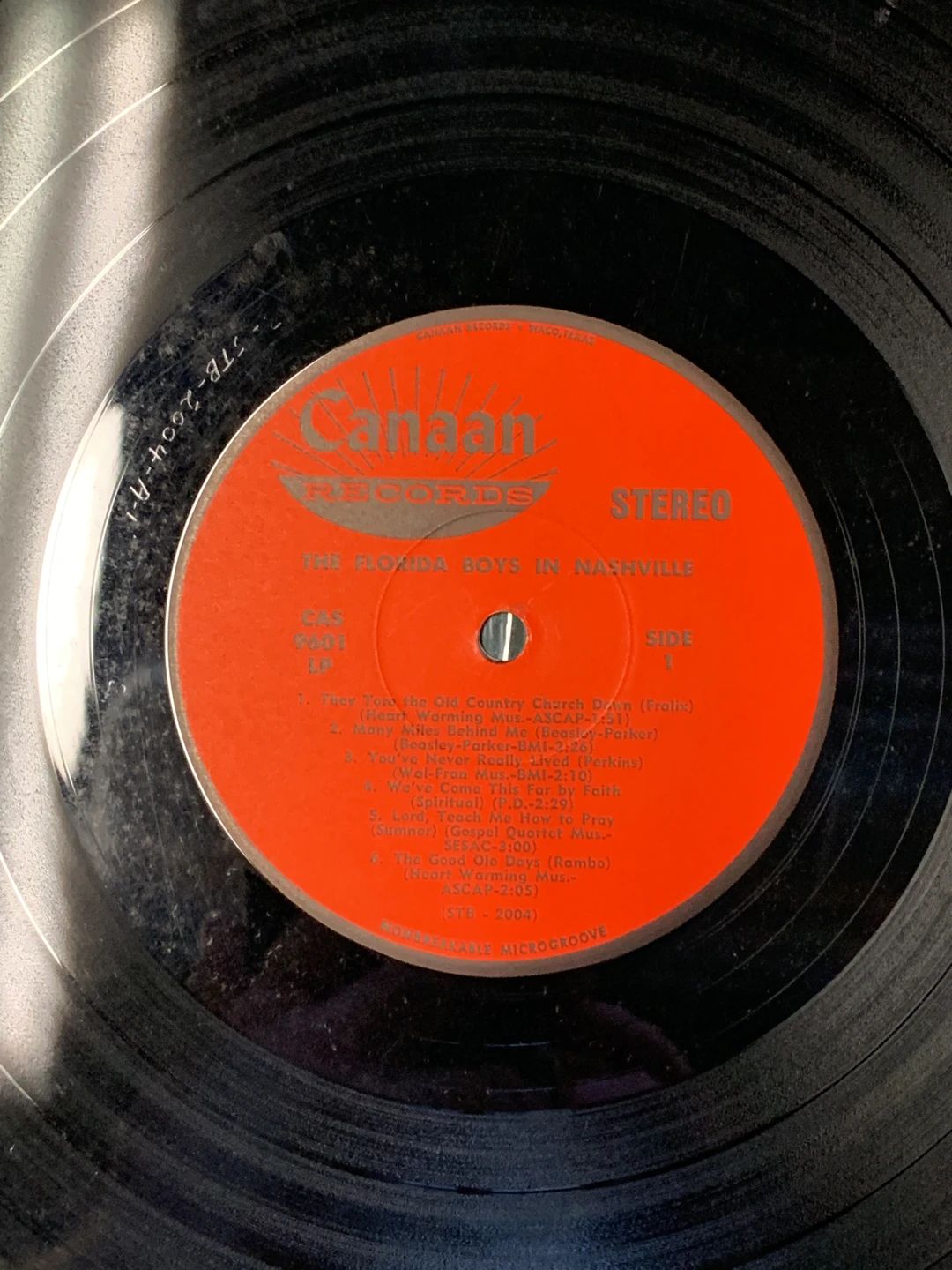 Florida Boys, The – The Florida Boys In Nashville (1965, Canaan Records)