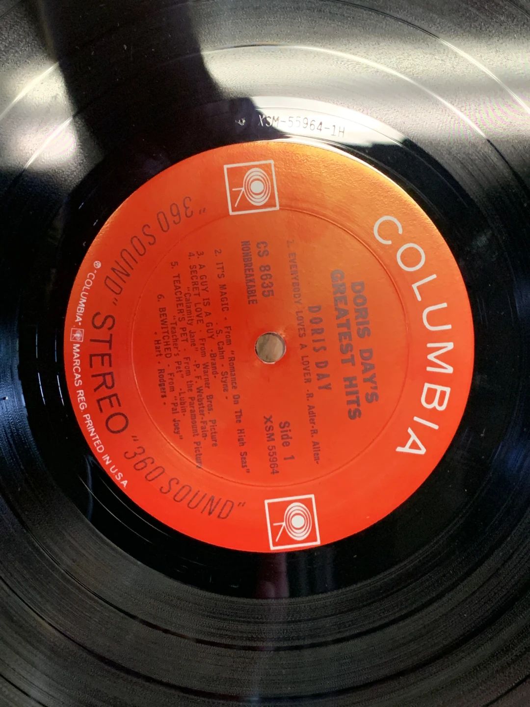 Doris Day – Doris Day's Greatest Hits (1958, Columbia)