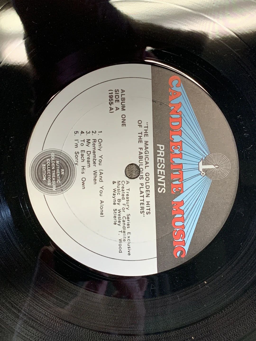 Platters, The – The Magical Golden Hits Of The Fabulous Platters (Candlelite Music)