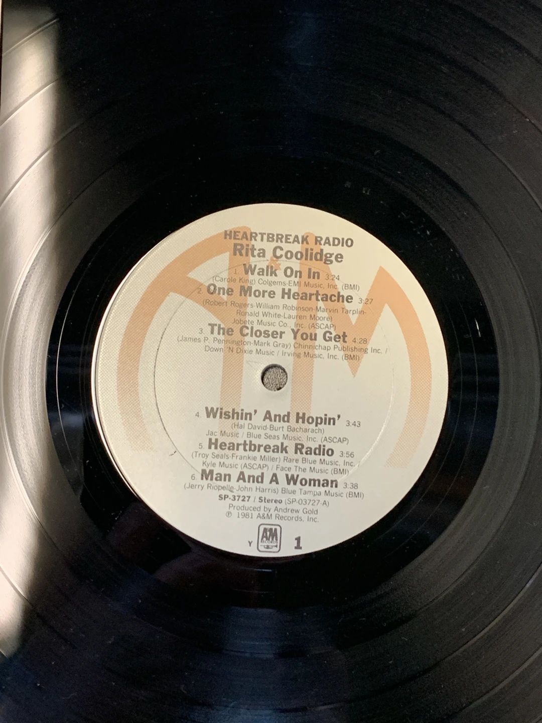 Rita Coolidge – Heartbreak Radio (1981, A&M Records)