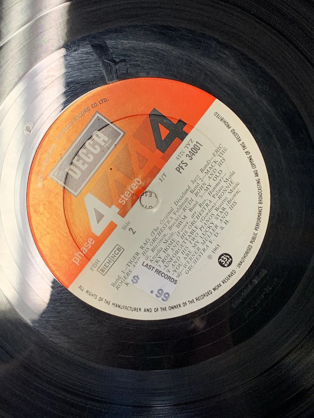 Various – Showcase - Phase 4 (1962, Decca)