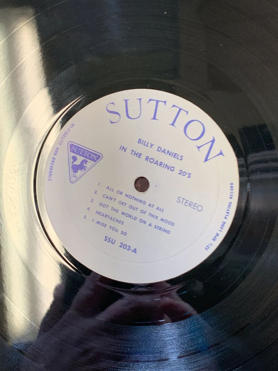 Billy Daniels – Roaring 20's (Sutton)