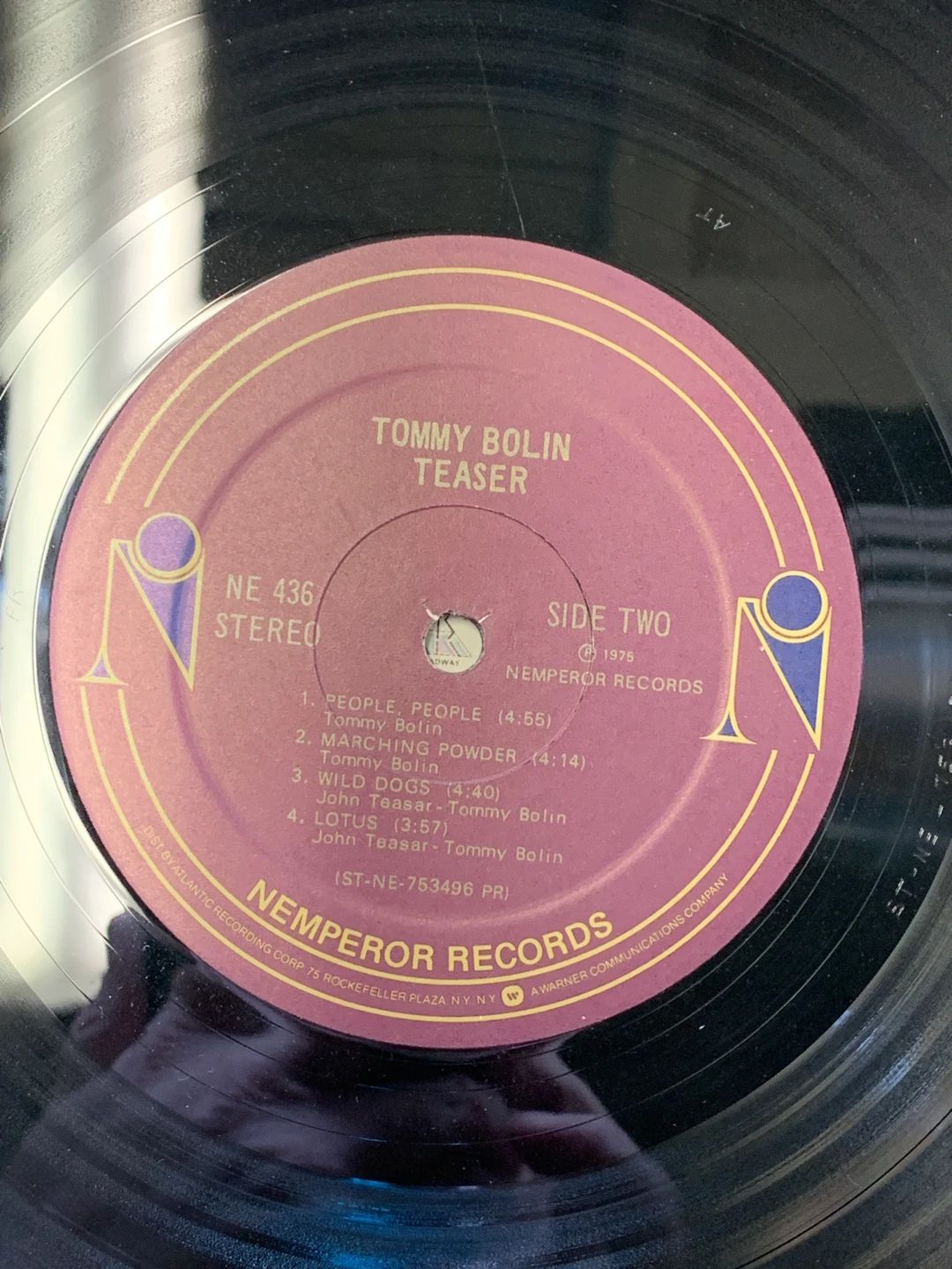 Tommy Bolin – Teaser (1975, Nemperor Records)