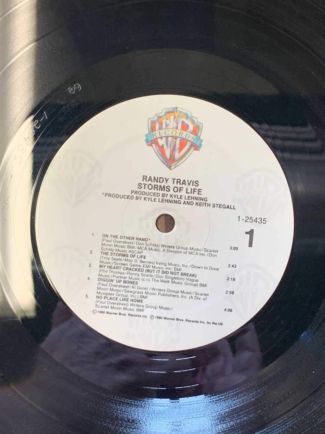 Randy Travis – Storms Of Life (1986, Warner Bros. Records)