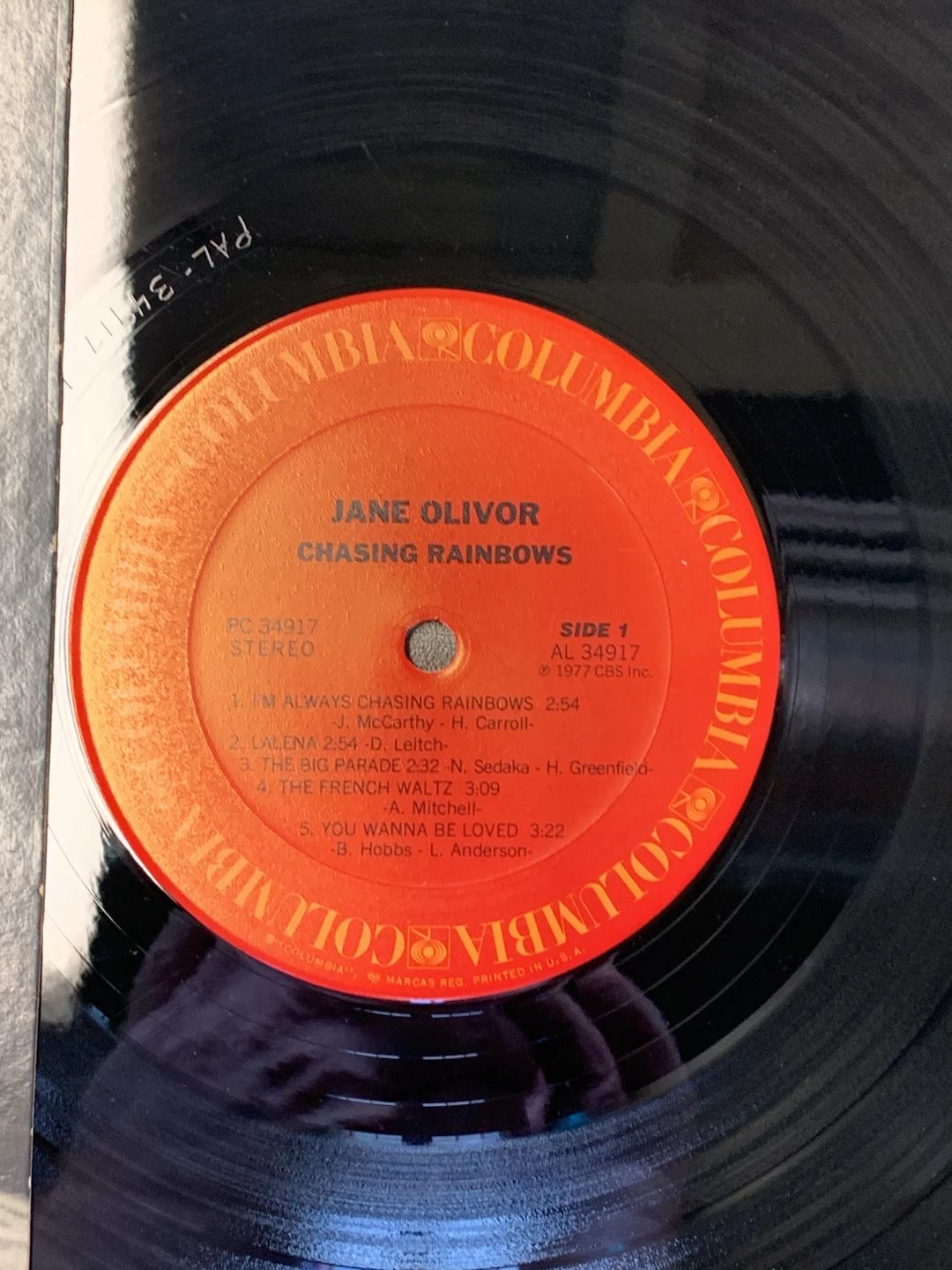 Jane Olivor – Chasing Rainbows (1977, Columbia)