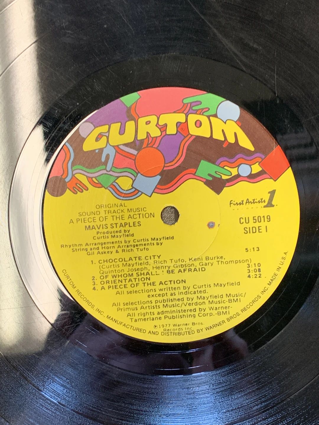 Mavis Staples – A Piece Of The Action (1977, Curtom)