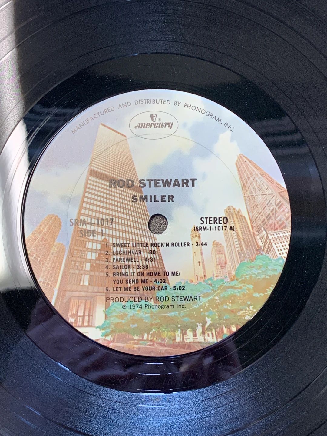 Rod Stewart – Smiler (1974, Mercury)
