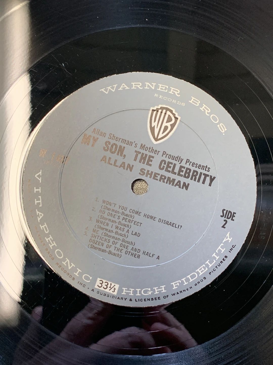 Allan Sherman – My Son, The Celebrity (1963, Warner Bros. Records)