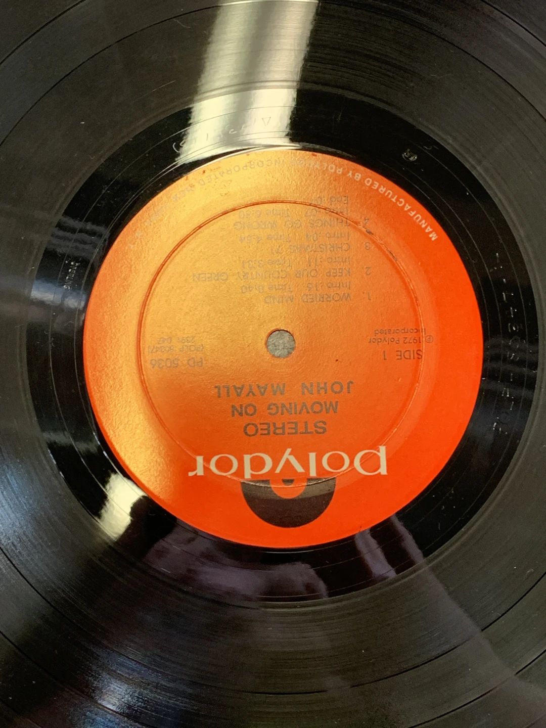 John Mayall – Moving On (1972, Polydor)