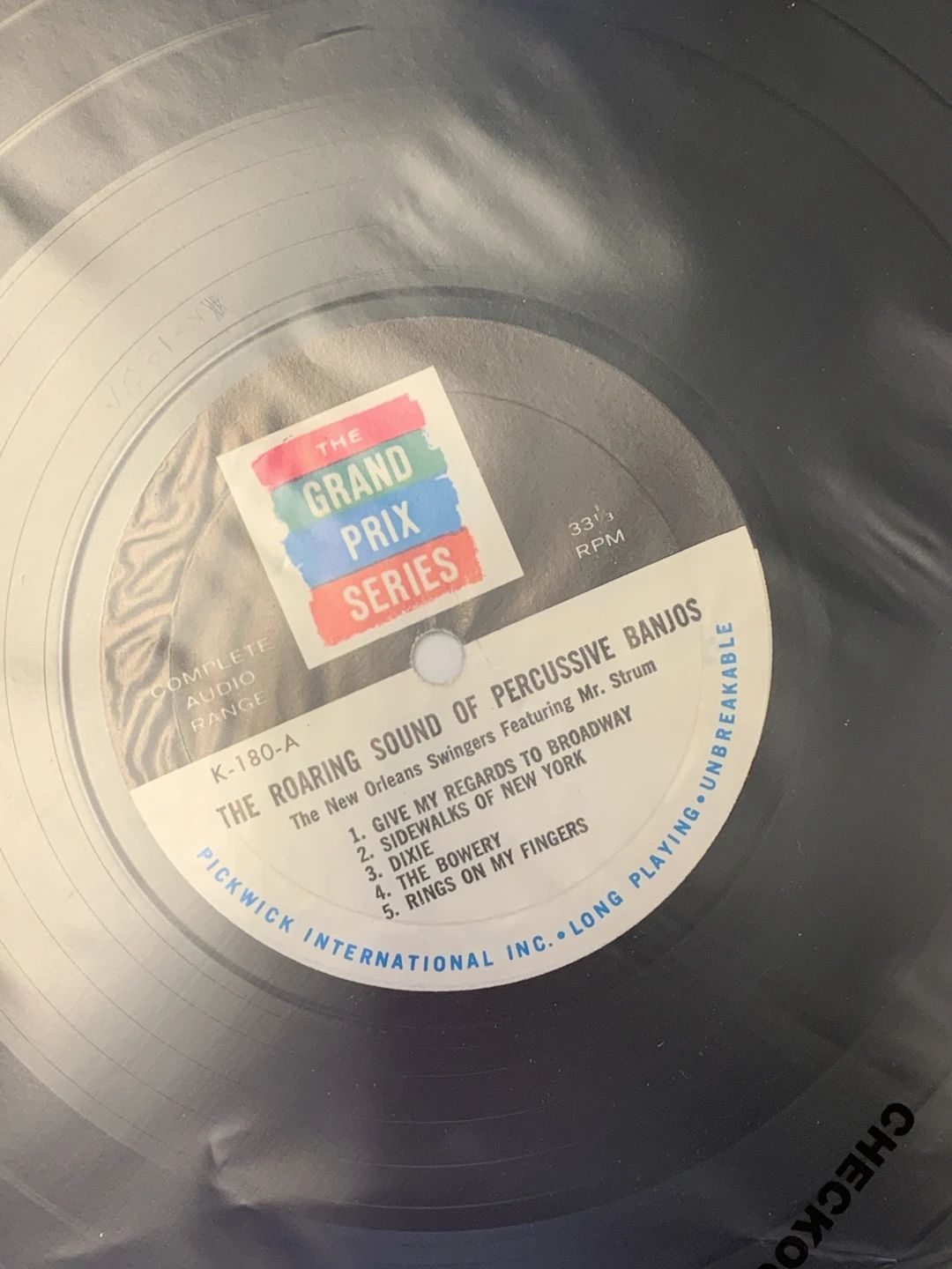 New Orleans Swingers|Mr. Strum – The Roaring Sound Of Percussive Banjos (1965, Grand Prix Series)