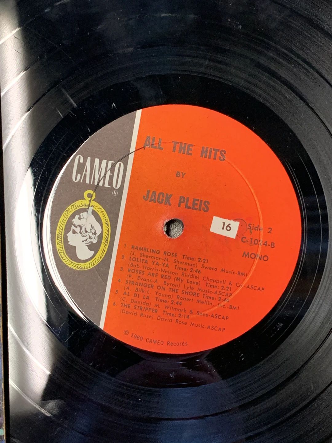 Jack Pleis – All The Hits 1962 (Instrumentals) (1962, Cameo)