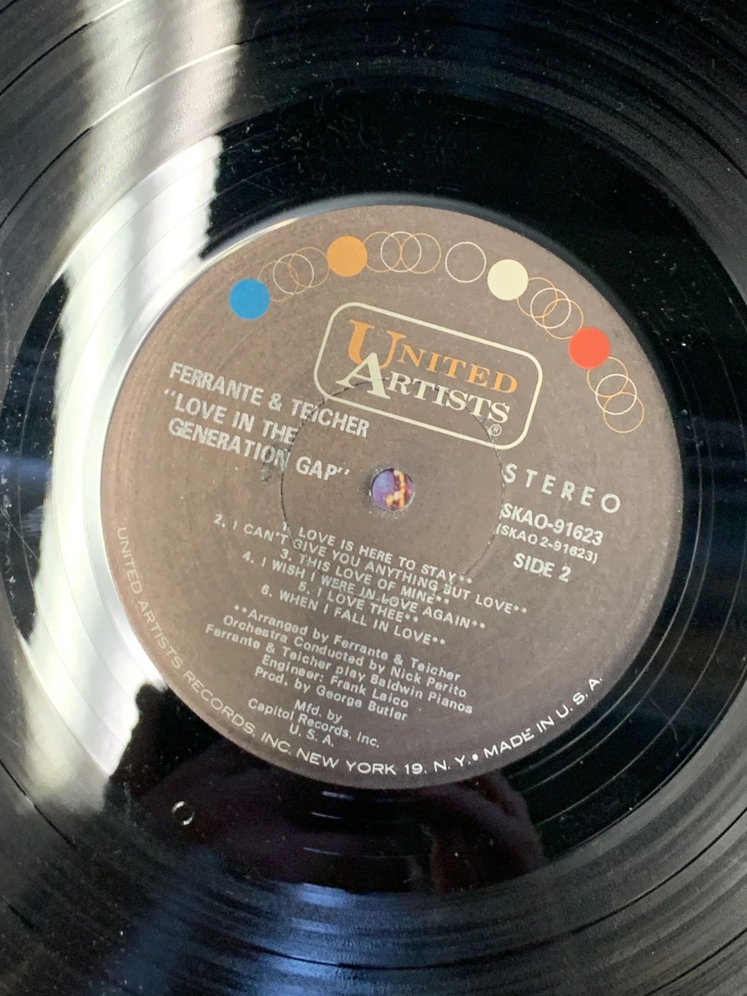Ferrante & Teicher – Love In The Generation Gap (1968, United Artists Records)