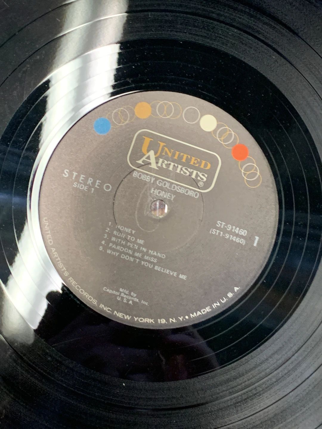 Bobby Goldsboro – Honey (1970, United Artists Records)