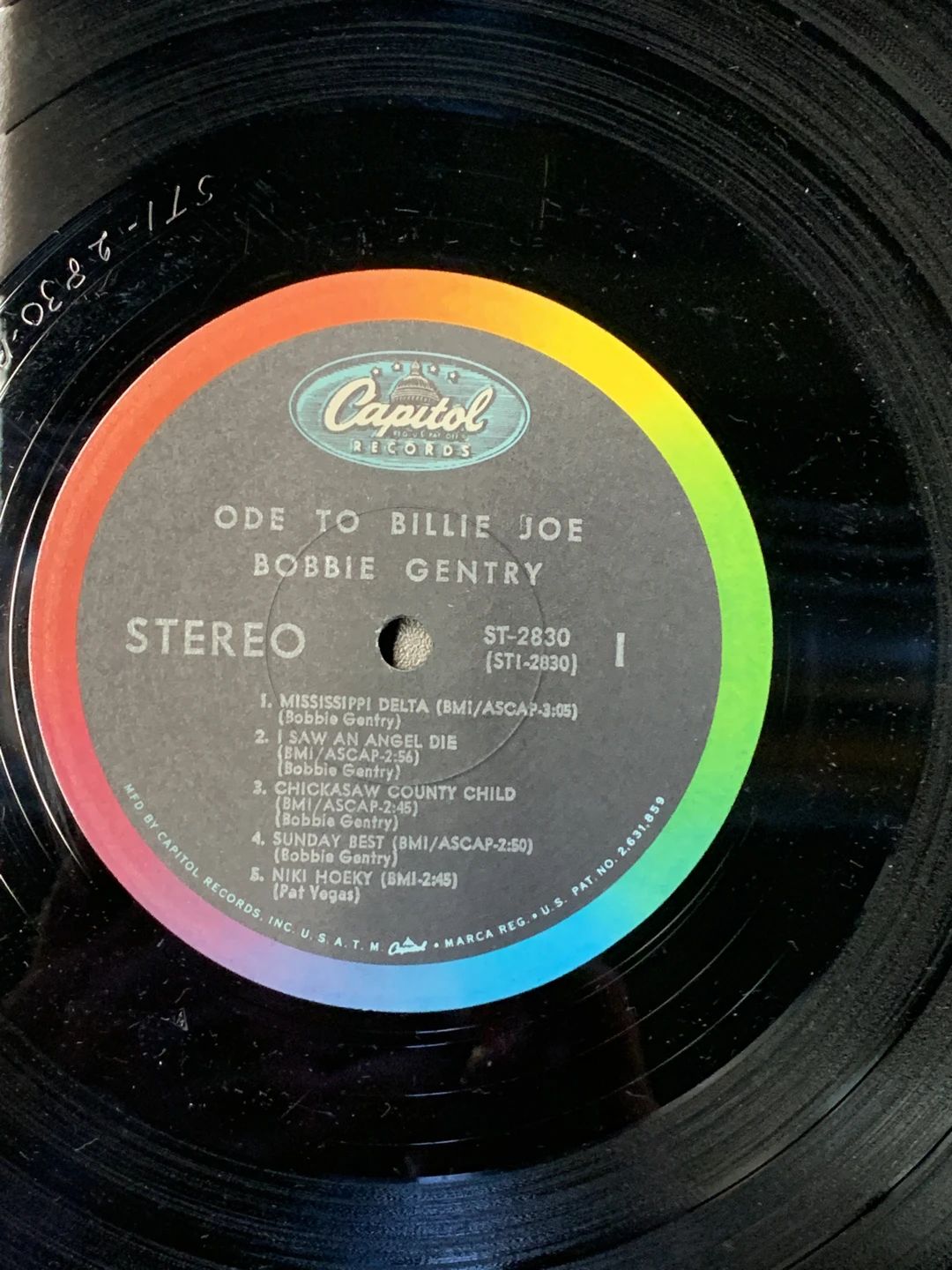 Bobbie Gentry – Ode To Billie Joe (1967, Capitol Records)