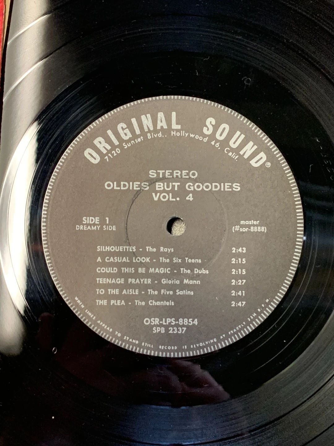 Various – Oldies But Goodies Vol. 4 (1962, Original Sound)