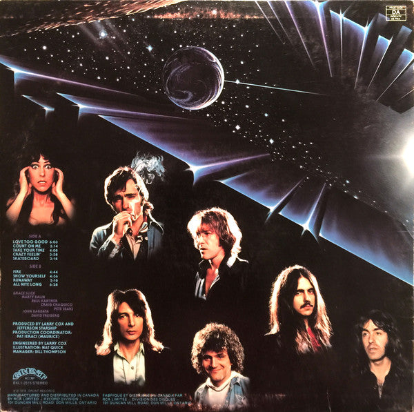 Jefferson Starship : Earth (LP,Album,Stereo)