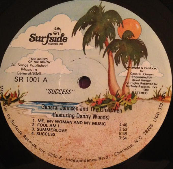 General Johnson And Chairmen Of The Board Also Featuring Danny Woods (3) : Success (LP,Album,Stereo)