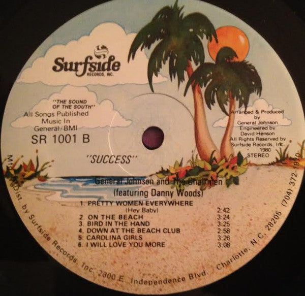 General Johnson And Chairmen Of The Board Also Featuring Danny Woods (3) : Success (LP,Album,Stereo)
