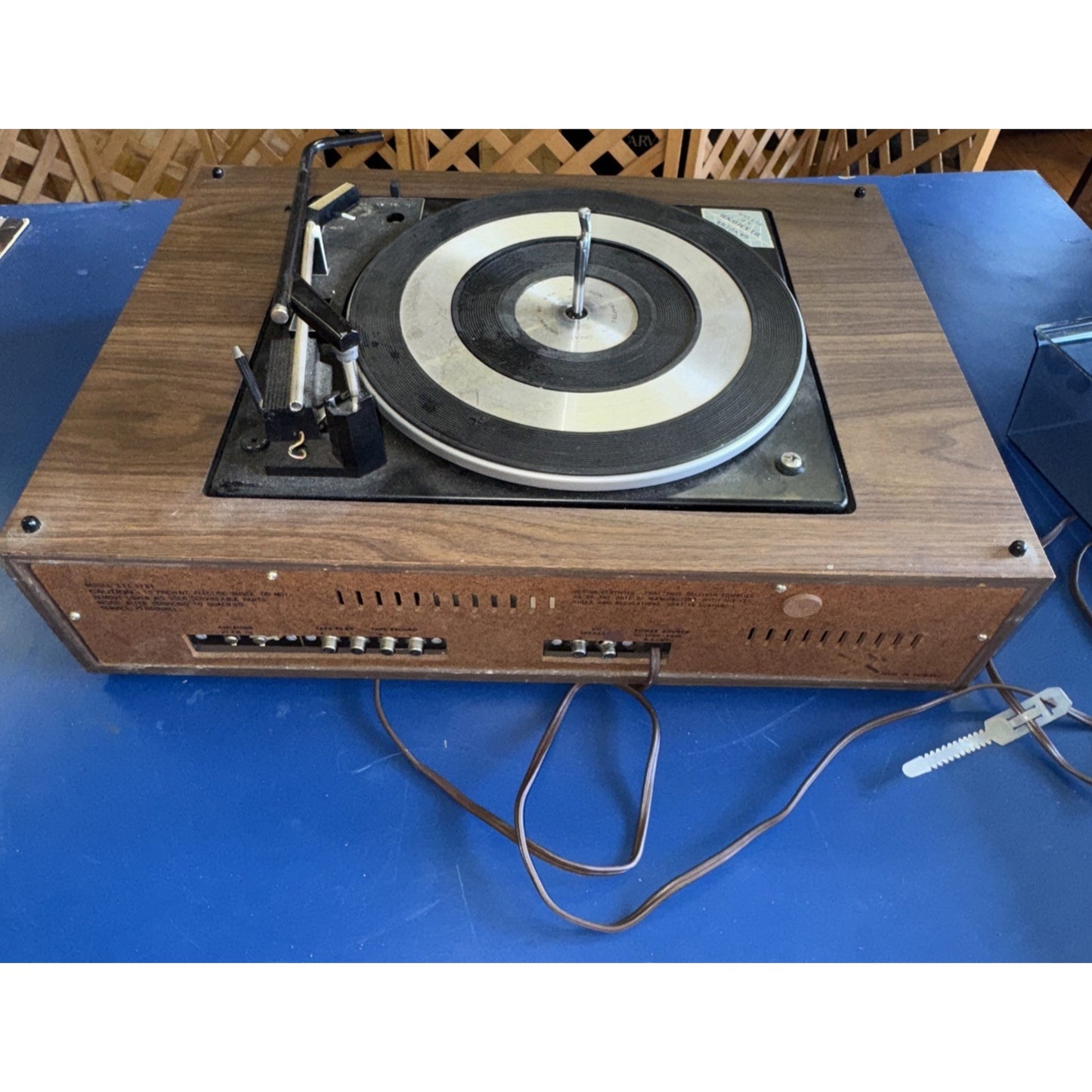 Vintage Admiral SC 1141 Am/Fm turntable 8 Track Player