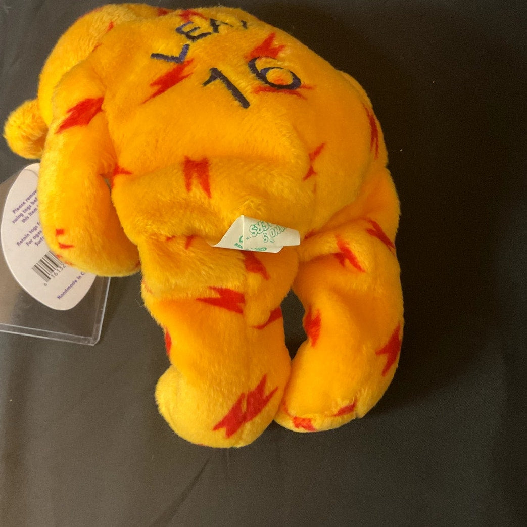 Salvino's Bammers Chargers Ryan Leaf Plush Bear