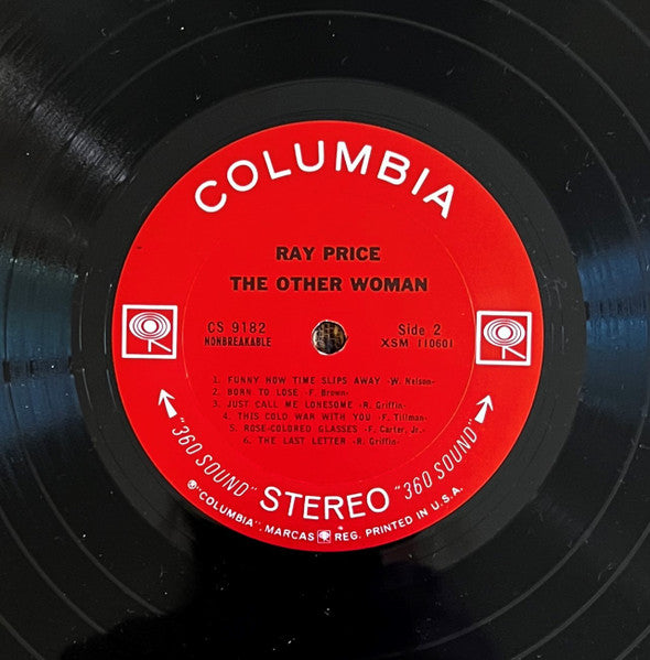 Ray Price : The Other Woman (LP,Album,Stereo)