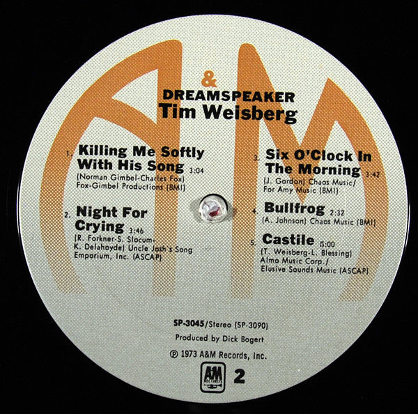 Tim Weisberg : Dreamspeaker (LP,Album)
