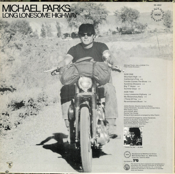 Michael Parks (3) : Long Lonesome Highway (LP,Album)