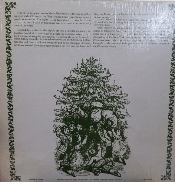 The Happy Crickets : Christmas With The Happy Crickets (LP,Album,Stereo)