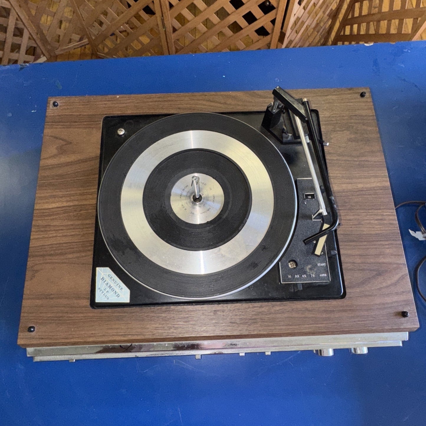 Vintage Admiral SC 1141 Am/Fm turntable 8 Track Player