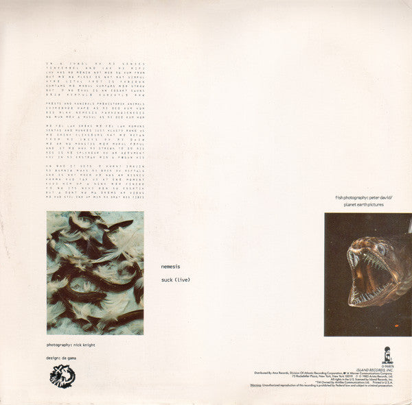 Shriekback : Nemesis (12",45 RPM)