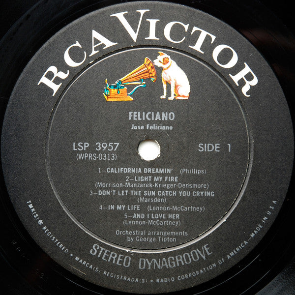 José Feliciano : Feliciano! (LP,Album,Stereo)
