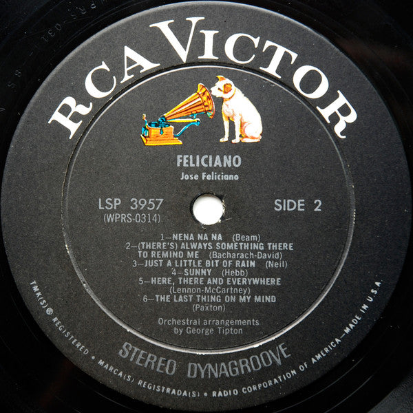 José Feliciano : Feliciano! (LP,Album,Stereo)